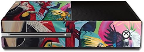 MightySkins Bőr Kompatibilis a Microsoft Xbox - Papagáj Paradicsom | Védő, Tartós, Egyedi Vinyl Matrica wrap Borító | Könnyű Alkalmazni,