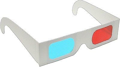 3D Szemüveget Közvetlen-3D Szemüveg - Piros-Cián karton-50 Pár bontakozott ki - Vegyél 3D Szemüveg, Ömlesztett Mentés - Fehér, vagy