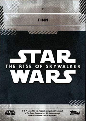 2019 Topps Star Wars A Rise of Skywalker Sorozat Egy 2 Finn Kereskedelmi Kártya