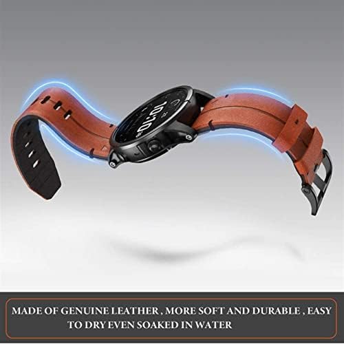 JWTPRO Valódi olasz Marhabőr Quickfit Watchband A Garmin Fenix 7 X 7 Óra Easyfit Csukló Zenekar 22 26mm Eredeti Szíjjal