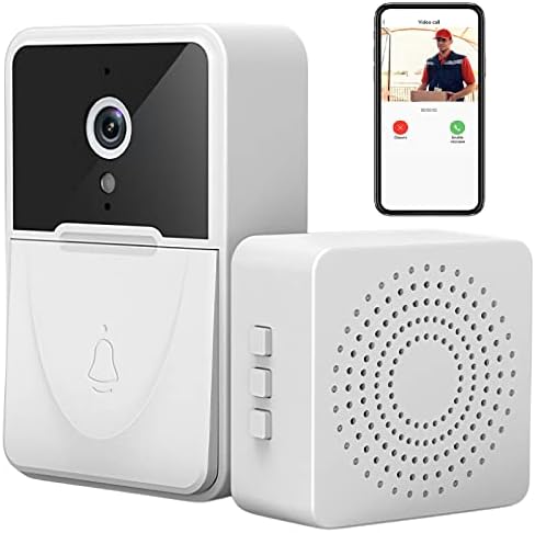KOCASO Smart Vezeték nélküli Wi-Fi Video Csengő Telefon Biztonsági Ajtó Gyűrű Kaputelefon Kamera Ajtó Csengő Harang kétirányú