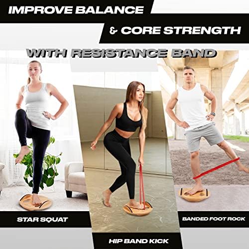 Yes4All Balance Board Gyalog Lábujjak - Egyensúly Tréner Nyújtás, Fitness, Sport Támogatása, Fizikai Javítása
