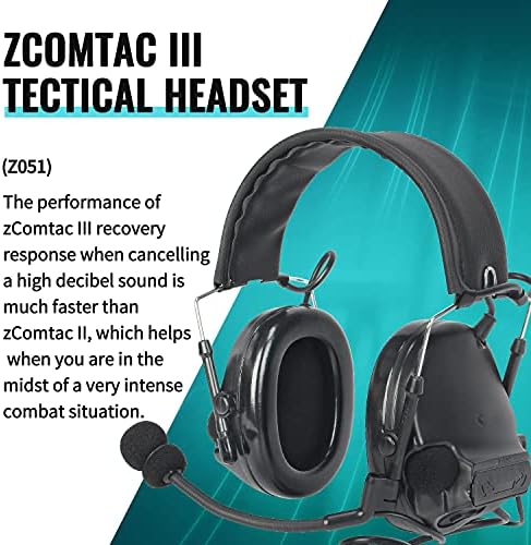 ZTAC Technológia a Meghallgatás ZTactical zComta III（zComta II. UpgradedVer.） ZTactical Headset NoiseCanceling Hang Gyűjtemény Hangszigetelt