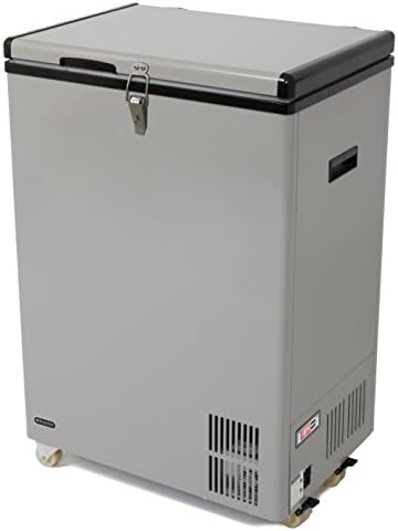 Whynter FM-951GW 95 Liter Hordozható, Kerekes Hűtő/Fagyasztó Ajtó Riasztás, illetve 12v Lehetőség – Szürke