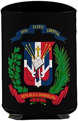 Dominikai Köztársaság Zászló, Embléma Újrafelhasználható Kupa Ujjú Jeges Kávé Szigetelt pohártartó, Aranyos Mintával, a Forró Hideg Italok