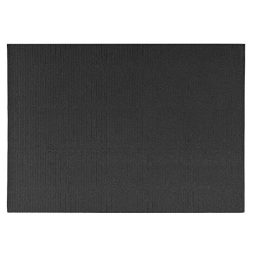 uxcell 10db Hullámpapír Papír Lap,Fekete,7.87-hüvelyk x 11.84-inch,Kézműves, valamint DIY Projekt