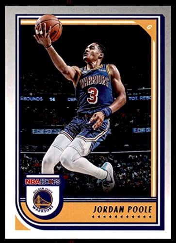 2022-23 Panini NBA Karika 226 Jordan Poole NM-MT Golden State Warriors Kosárlabda Trading Card NBA