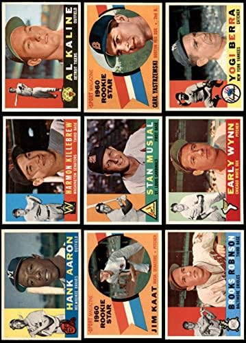 1960 Topps Baseball-Teljes - Premier (Baseball Szett) NM/MT