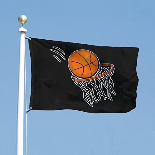 Boldog Kosárlabda Zászlók Dekoratív Vicces Bannerek Külső Ház Kollégiumi Szoba Felek