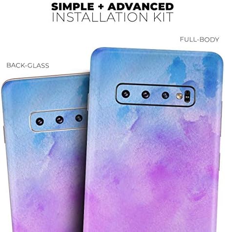 Design Skinz Mosott 4322 Felszívódik, Akvarell Textúra Vinyl Matrica Wrap Cover Kompatibilis a Samsung Galaxy S10 Plusz (Képernyő Vágja le,