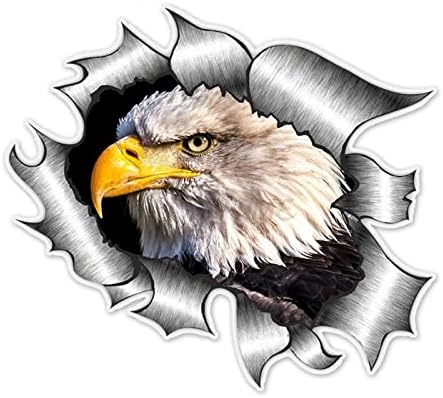 Eagles Amerikai Zászló Matrica Sas Matrica Logó Matrica Illik az Autó Csuklyát Matrica Motorháztető Oldalán Univeral Madarak Sólyom, Sas Matricák
