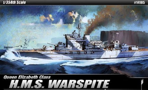 Akadémia Erzsébet Királynő Osztály H. M. S. Warspite Hajó Modell-Készlet