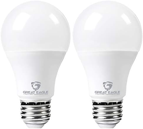 Nagy Sas Világítás Corporation Szuper Fényes LED Izzó 150W-200W Egyenértékű Szabályozható 5000K Nappal UL (2 Csomag)