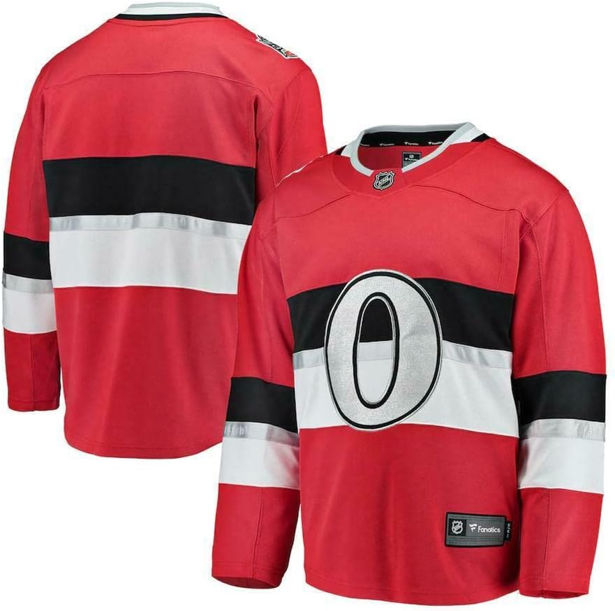 Fanatikusok Ottawa Senators 2017 NHL 100 Klasszikus Szakadár – Üres Jersey (Férfi Kicsi)
