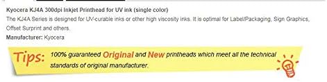 CALCA 300dpi Tintasugaras Nyomtatófej Kompatibilis K - yocera KJ4A UV Tinta (egyszínű)