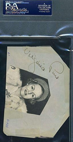 BETTY GRABLE 1940-BEN Aláírt PSA DNS-Coa Album Oldal Autogramot Hiteles