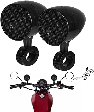 INNOGLOW Motorkerékpár Hangszóró Bluetooth Vízálló Sztereó Hang Rendszer, 3 Inch, Beépített Erősítő Bluetooth Mp3 Music Player