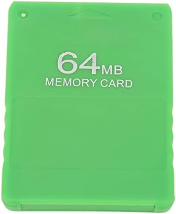 Játék Memorty Kártya, 64 MB PS2 Nagy Sebességű Memóriakártya FMCB1.966 videojáték Külső Adatok Kártya PS2(Zöld)