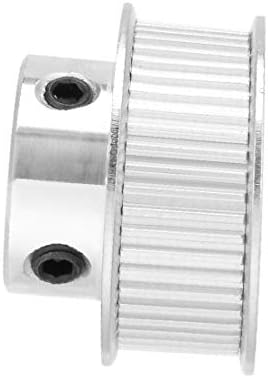 X-mosás ragályos Alumínium MXL 50 Fogak 5mm fúrók lyukak vezérműszíj Vezető Görgő Szinkron Kerék 10mm Öv 3D-s Nyomtató CNC(Aluminio
