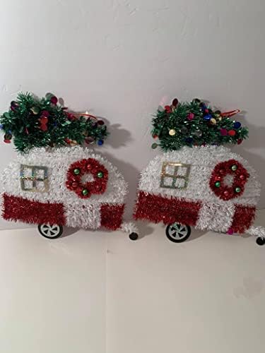 Két Darab Karácsonyi Dekorációs Mobil Hó