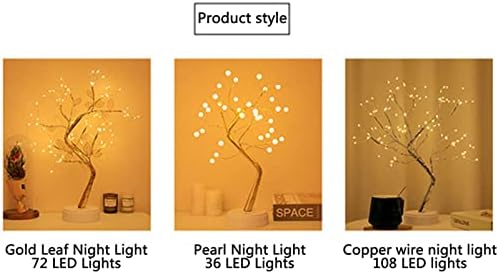 HZRU Fa Lámpa Dekoráció Mesterséges Tündér Fa Lámpák Akkumulátor/USB-Villogó/Folyamatos Fény 2 Módok Hálószoba, Nappali, Esküvő,