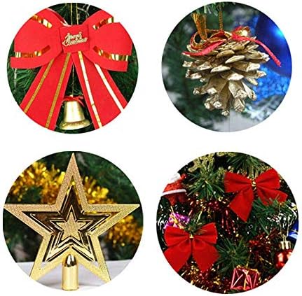 DEKIKA Tökéletes Karácsonyi Dekorációs Ajándék,24 Mini karácsonyfa Színes Lámpák Asztali Mini Mesterséges karácsonyfa Díszek Legjobb DIY Karácsonyi