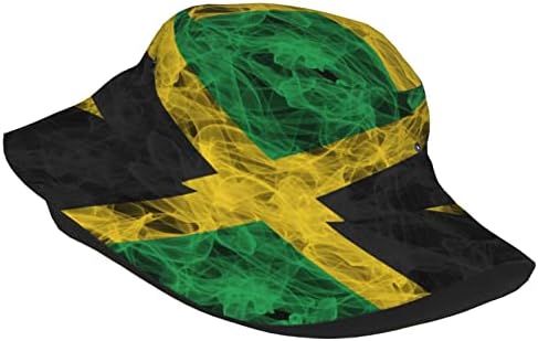 Jamaica Zászló Vödör Kalap Férfi ruházat Női Nyári Kalap Absztrakt Halász Kap Szabadtéri Utazási Nap Sapkák