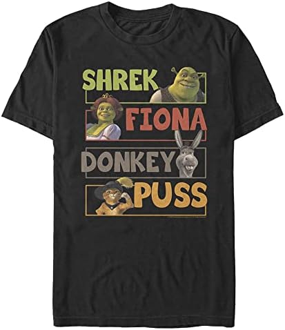 Ötödik Nap a Férfiak Nagy & Magas Shrek Karakter Stack Póló