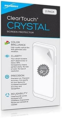 BoxWave képernyővédő fólia Kompatibilis Samsung 24 Monitor (FT650) - ClearTouch Kristály (2 Csomag), HD Film, Bőr - Pajzsok