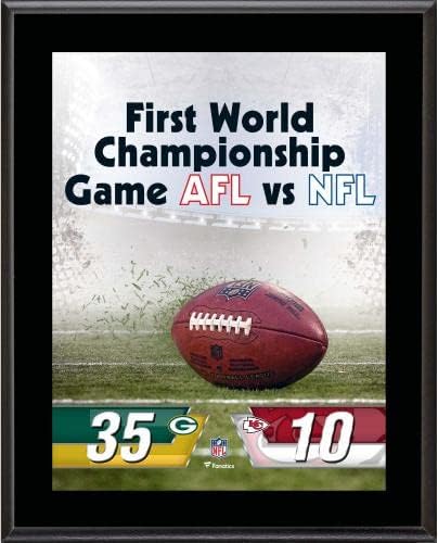 A Green Bay Packers 10.5 x 13 Szublimált Super Bowl-győztes Emléktábla Bundle - NFL Csapat Plakkok, valamint Kollázsok