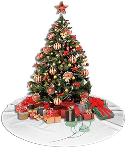 Karácsonyfa Szoknya Gyönyörű Levelek Karácsonyi Plüss Szoknya Fa 48 Hüvelyk Csipke Fel a Karácsonyi Dekoráció
