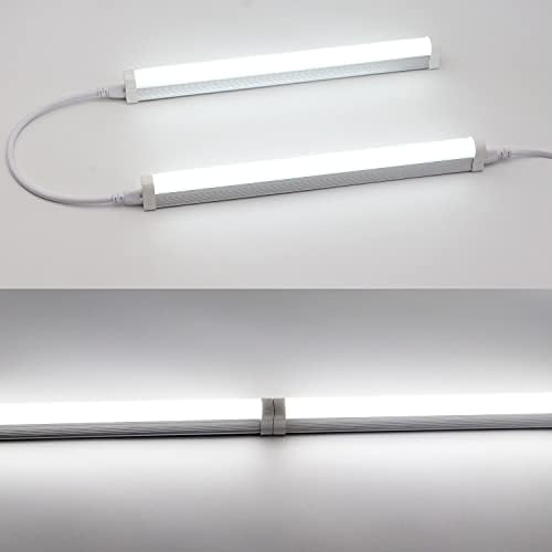 Striplight LED Bolt világítótestet, 12 Inch 5W, 580LM, Matt Borító, 6500K, T5 Integrált Cső Fény, Magasság Kimenet, Világosabb