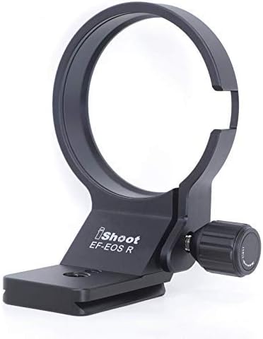 iShoot Tripod Mount Gyűrű Kompatibilis Canon Mount Adapter EF-EOS R 2971C002, Átmérő 73mm Minden Fém Lencse Gallér Konzol Támogatás