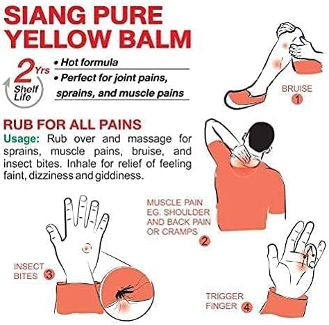 Verem Balzsam, Hideg-Köhögés & fájdalomcsillapítás - Siang Tiszta - Rendszeres 12 GMS (Csomag 2)