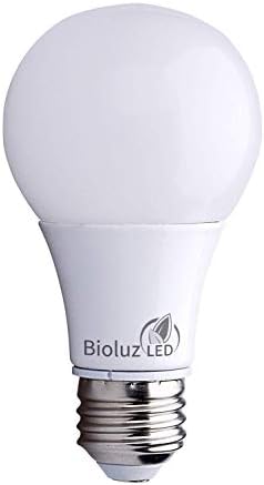 Bioluz LED 60 Wattos LED Izzók 5000K Nappal, 9 Watt = 60W Nem Szabályozható 19 LED Izzók 6 Pack
