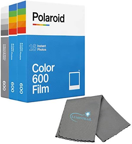 Polaroid Eredeti Instant Film Csomag 2 Csomag Színes Instant Film, 1 Csomag Fekete-Fehér Instant Film 600 én-Típusú Kamera Csomag