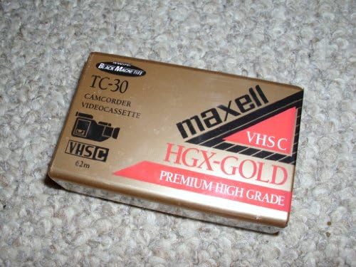 Maxell VHS-C Videó Kazetta Kazetta, 30 Perc