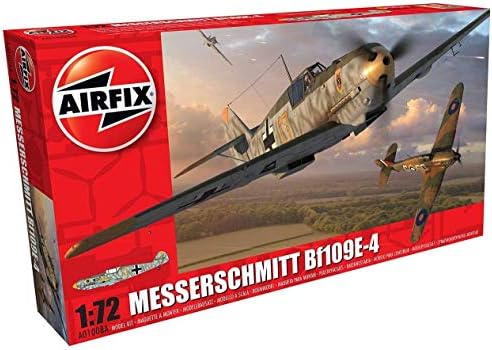 Airfix A01008A a Modellt, Műanyag Messerschmitt Bf109E-4 1:72 Méretarányú
