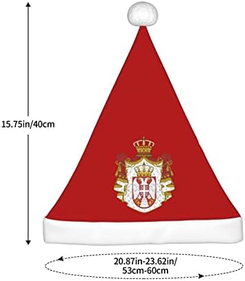 ZALTAS címere Szerbia Karácsonyi Kalap Felnőtt Puha, Kényelmes, Mikulás Sapka Karácsonyra újévi Ünnep Party Kellékek