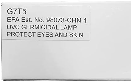 Norman Lámpák G7T5 7 Wattos Fertőtlenítő Cső - 7. Watt: 7W, T5 Fertőtlenítő UV Izzó