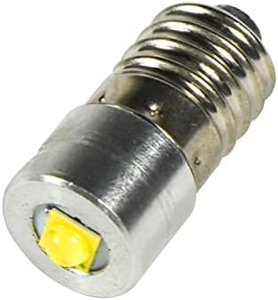 HQRP 1-3.5 V E10 Frissítés LED Zseblámpa Izzó, 5W 1V 2.5 V 3.5 V LED Zseblámpa Lámpás Kerékpár Fényszórók, Fényszóró Zseblámpa Világítás