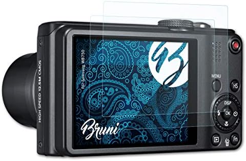 Bruni képernyővédő fólia Kompatibilis Samsung WB750 Védő Fólia, Crystal Clear Védő Fólia (2X)