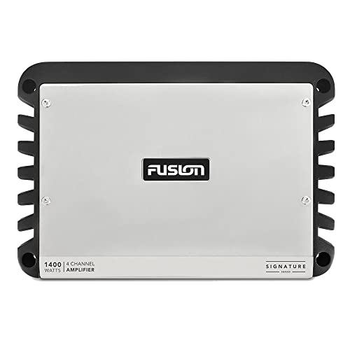 Fusion Aláírás Sorozat Tengeri Erősítő, 1400 w-os, 4 Csatornás, Egy Garmin Márka