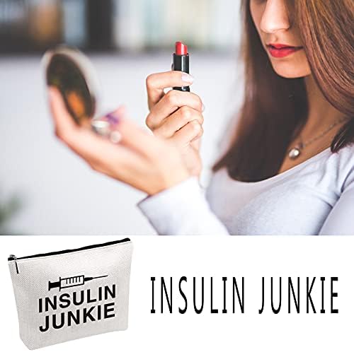 Vicces Gyógyszer Táska Inzulin-Függő Cukorbetegség Ellátási Táska 1-es Típus Egy hordtáska Ajándék (Inzulin Függő táska)