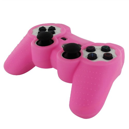 eForBuddy Puha Szilikon védőtok Fedezni a Sony PlayStation 3 PS3 Kontroller, Rózsaszín