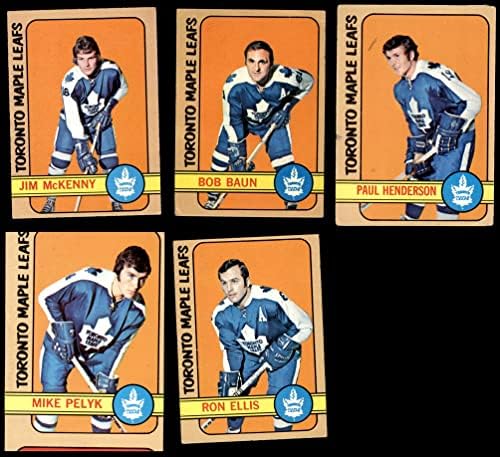 1972-73 Topps Toronto Maple Leafs Közelében Csapat készen áll Toronto Maple Leafs (Set) JÓ Maple Leafs