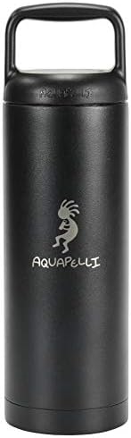 Aquapelli Vákuum Szigetelt Üveg Víz, 18 Dkg, Éjfél Fekete