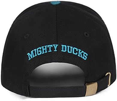 TRIVINKIN Mighty Ducks kalap Férfi Kacsa kalap Jégkorong Sapka Állítható Snapback Baseball Sapka Hímzett Logó Méret (S-XL)...
