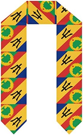 Barbados Oromo Felszabadítási Front Zászló Érettségi Ellopta,Érettségi Kendő Vicces Nyomtatott Diplomás Megtiszteltetés Fél Szárny Dekoráció