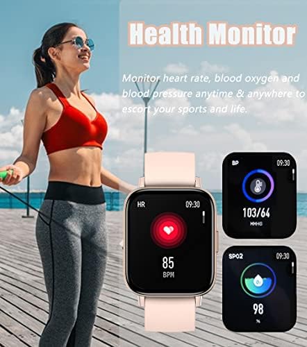 HOK Smart Óra Bluetooth Hívás & Szöveget Kap/Dial Smartwatch Android & iOS Telefon 1.69 érintőképernyő Fitness Tevékenység Tracker